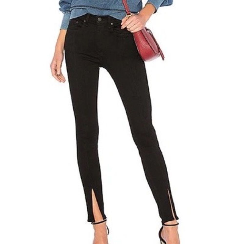 rag & bone Black Skinny Jeans